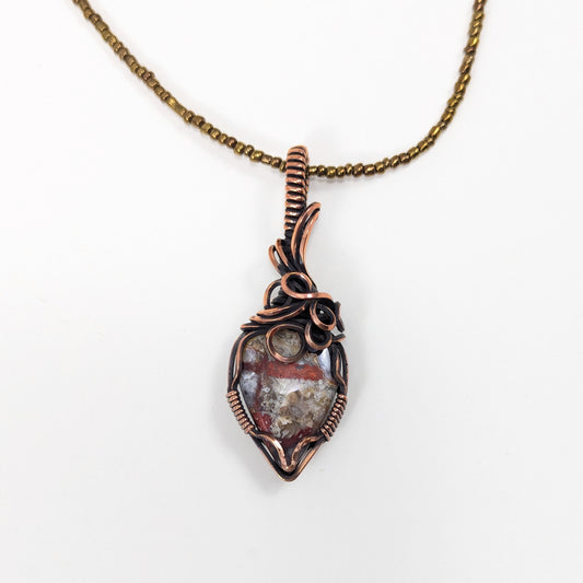 Crazy Lace Agate Necklace