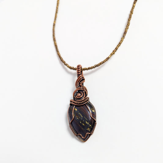 Tiger Iron Necklace