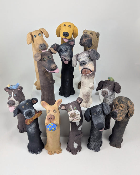 Dog Sculptures