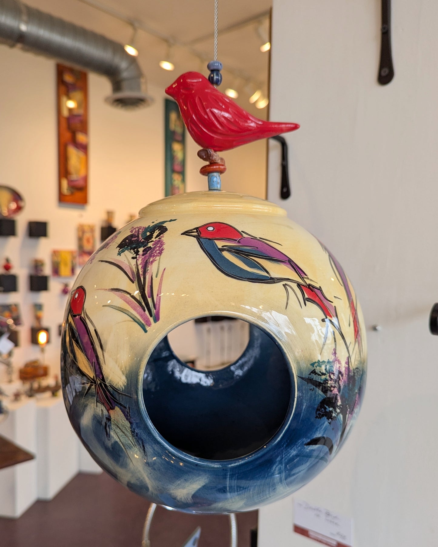 Multicolor Bird Feeder