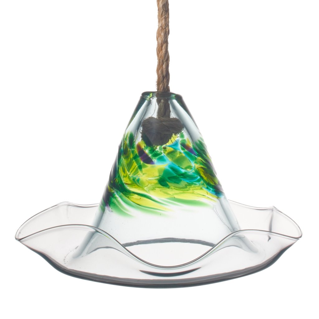Glass Bird Seed Feeder