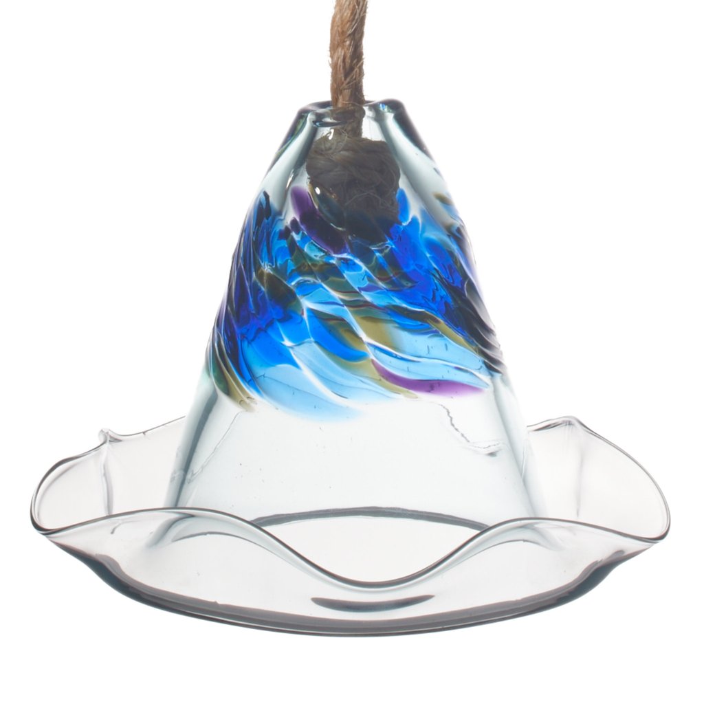 Glass Bird Seed Feeder